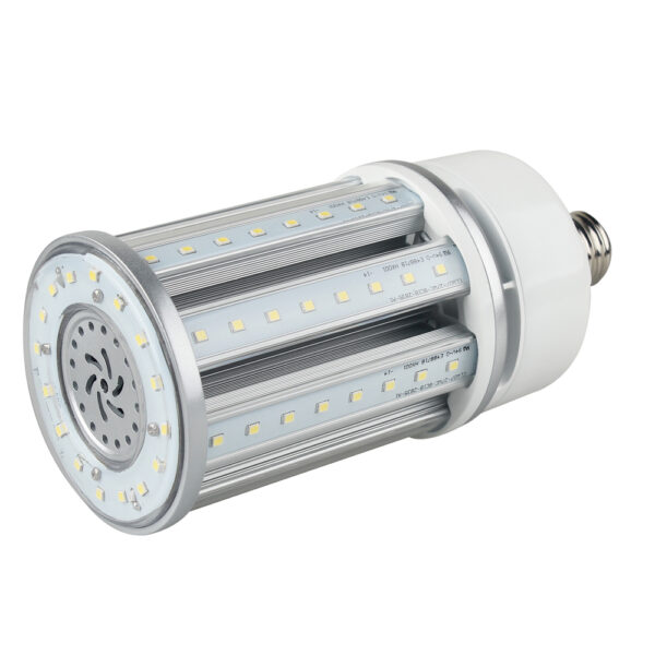 LED Corn Bulb, Medium Base, 27w, 3000K Warm White, 3915 Lumen, 120-277v - Image 2