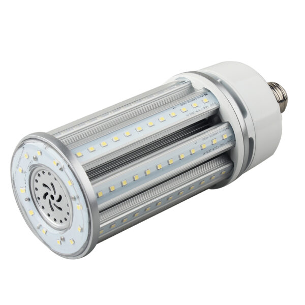 LED Corn Bulb, Medium Base, 36w, 3000K Warm White, 4500 Lumen, 120-277v - Image 2