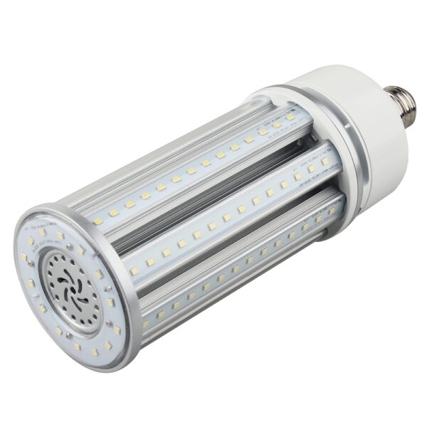 LED Corn Bulb, Medium Base, 54w, 3000K Warm White, 6750 Lumen, 120-277v - Image 2