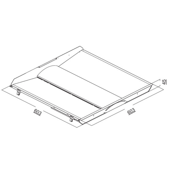 LED Center Basket Troffer, Value Select, 2' x 2', 40w, 5000K, 120-277v - Image 2